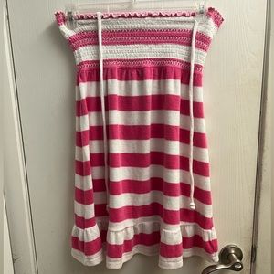 Vs pink Terry cloth summer dress
